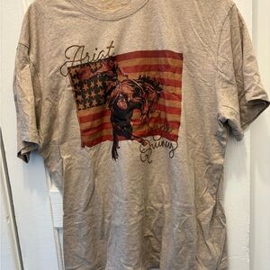 Ariat Woman’s Tan Graphic T-Shirt